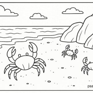 Sea Animal Coloring Pages For Kids