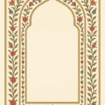 Vintage mughal frame design