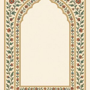 Vintage mughal frame design
