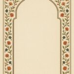 Vintage mughal frame design