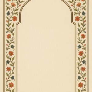 Vintage mughal frame design