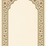 Vintage mughal frame design