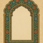 Vintage mughal frame design