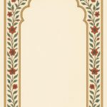Vintage mughal frame design