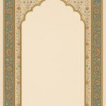 Vintage mughal frame design
