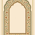 Vintage mughal frame design