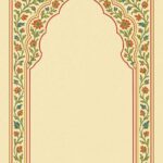 Vintage mughal frame design