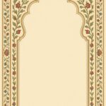 Vintage mughal frame design
