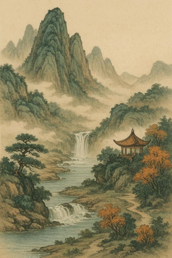 Chinese Vintage art painting
