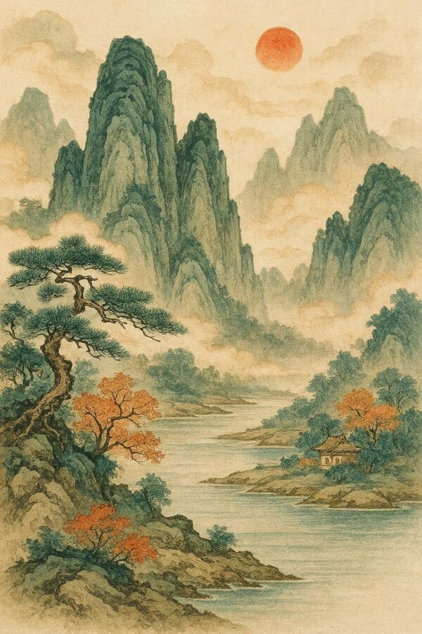 Chinese Vintage art painting