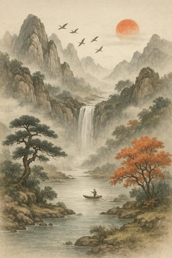 Chinese Vintage art painting