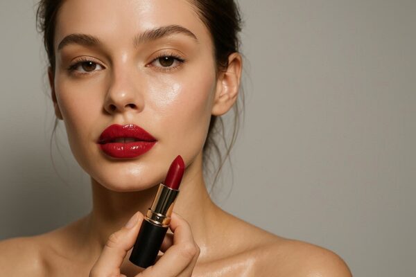 High-end beauty close-up and sharp focus with shallow depth of field