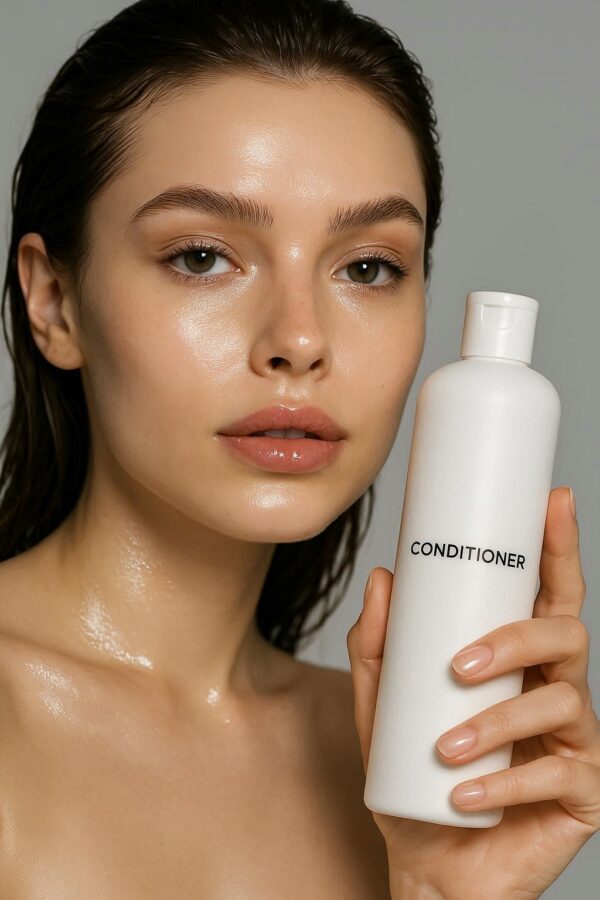 High-end beauty close-up and sharp focus with shallow depth of field