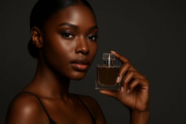 High-end beauty close-up and sharp focus with shallow depth of field