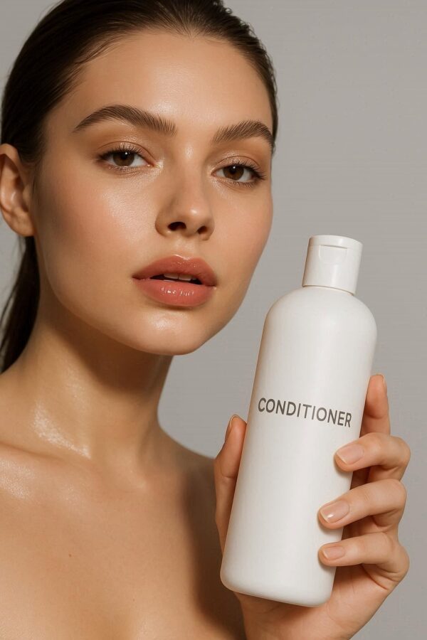 High-end beauty close-up and sharp focus with shallow depth of field