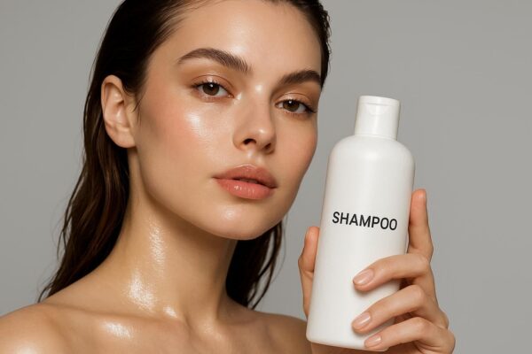 High-end beauty close-up and sharp focus with shallow depth of field