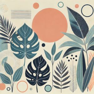 Bohemian chic wallpaper