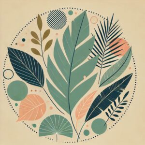 Bohemian chic wallpaper