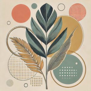 Bohemian chic wallpaper