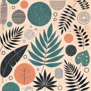 Bohemian chic wallpaper