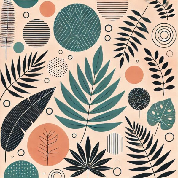 Bohemian chic wallpaper