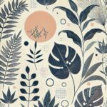 Aesthetic Boho Background