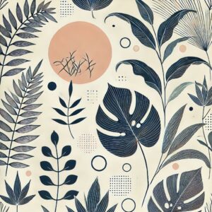 Aesthetic Boho Background