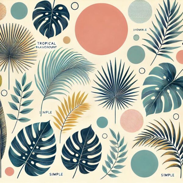 Aesthetic Boho Art Background