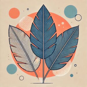 Aesthetic Boho Art Background