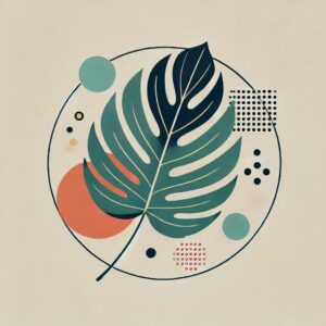 Aesthetic Boho Art Background