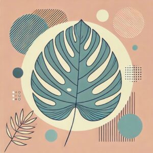 Aesthetic Boho Art Background