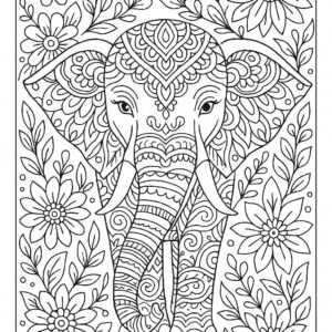 Animal Design Coloring page