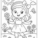 Girl Coloring page