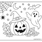 Halloween Coloring Page
