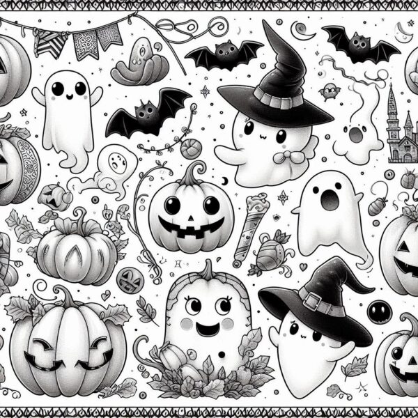 Halloween Coloring Page