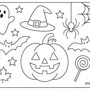 Halloween Coloring Page