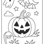 Halloween Coloring Page