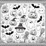 Halloween Coloring Page