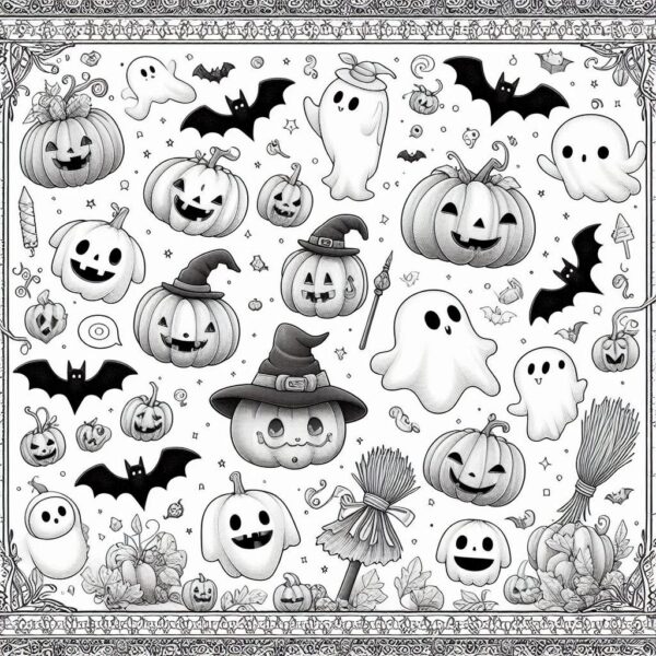 Halloween Coloring Page