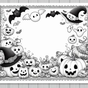 Halloween Coloring Page