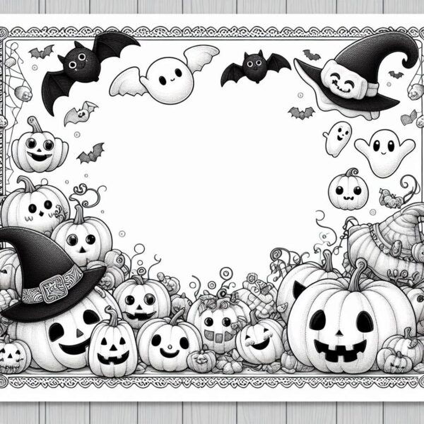 Halloween Coloring Page