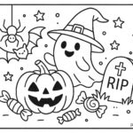 Halloween Coloring Page