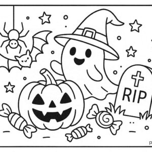 Halloween Coloring Page