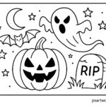Halloween Coloring Page