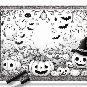 Halloween Coloring Page