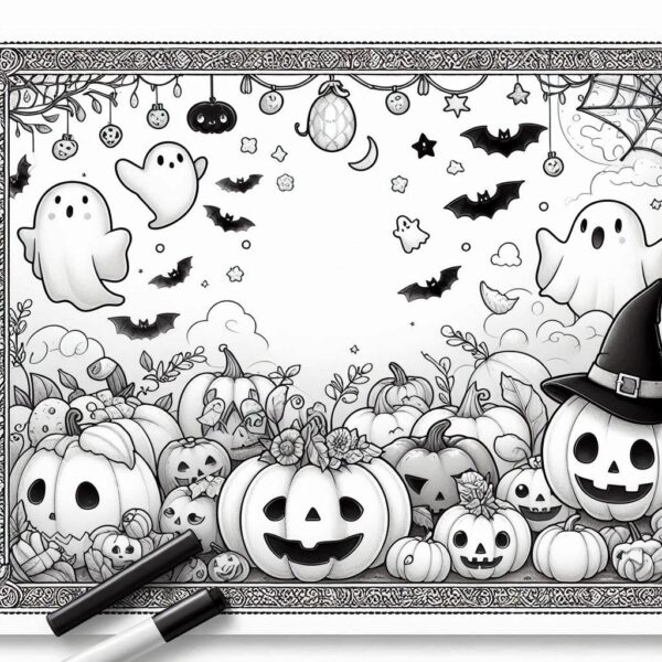 Halloween Coloring Page