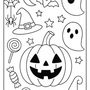 Halloween Coloring Page