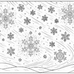Ice crystals forming beautiful patterns