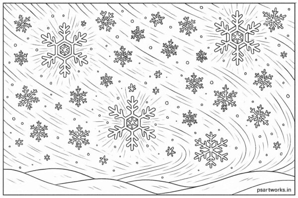 Ice crystals forming beautiful patterns