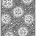 Ice crystals forming beautiful patterns